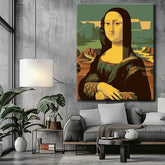 Painting by numbers Mona Lisa